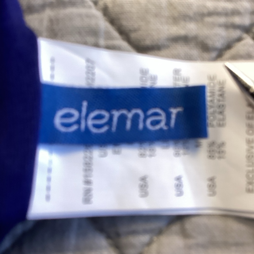 Elemar 2piece Floral High-Neck Bikini Sz 14 - Picture 14 of 14